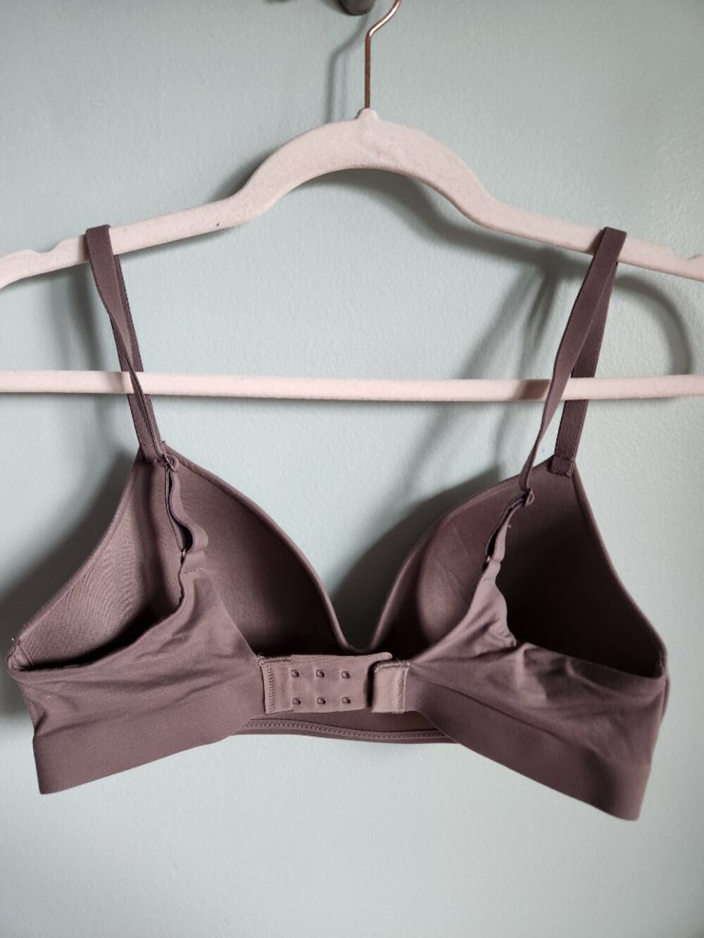 Soma Bra 34B Brown Taupe Women's Enbliss Wireless Back Close - Picture 5 of 9